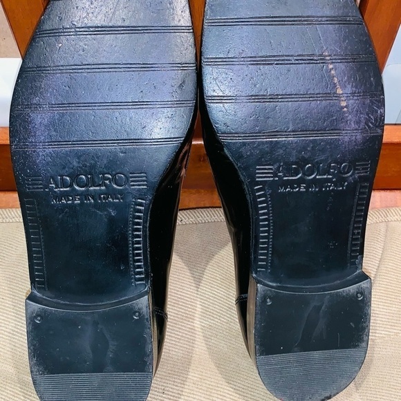 Adolfo Patent Leather Formal Loafers - Picture 4 of 16
